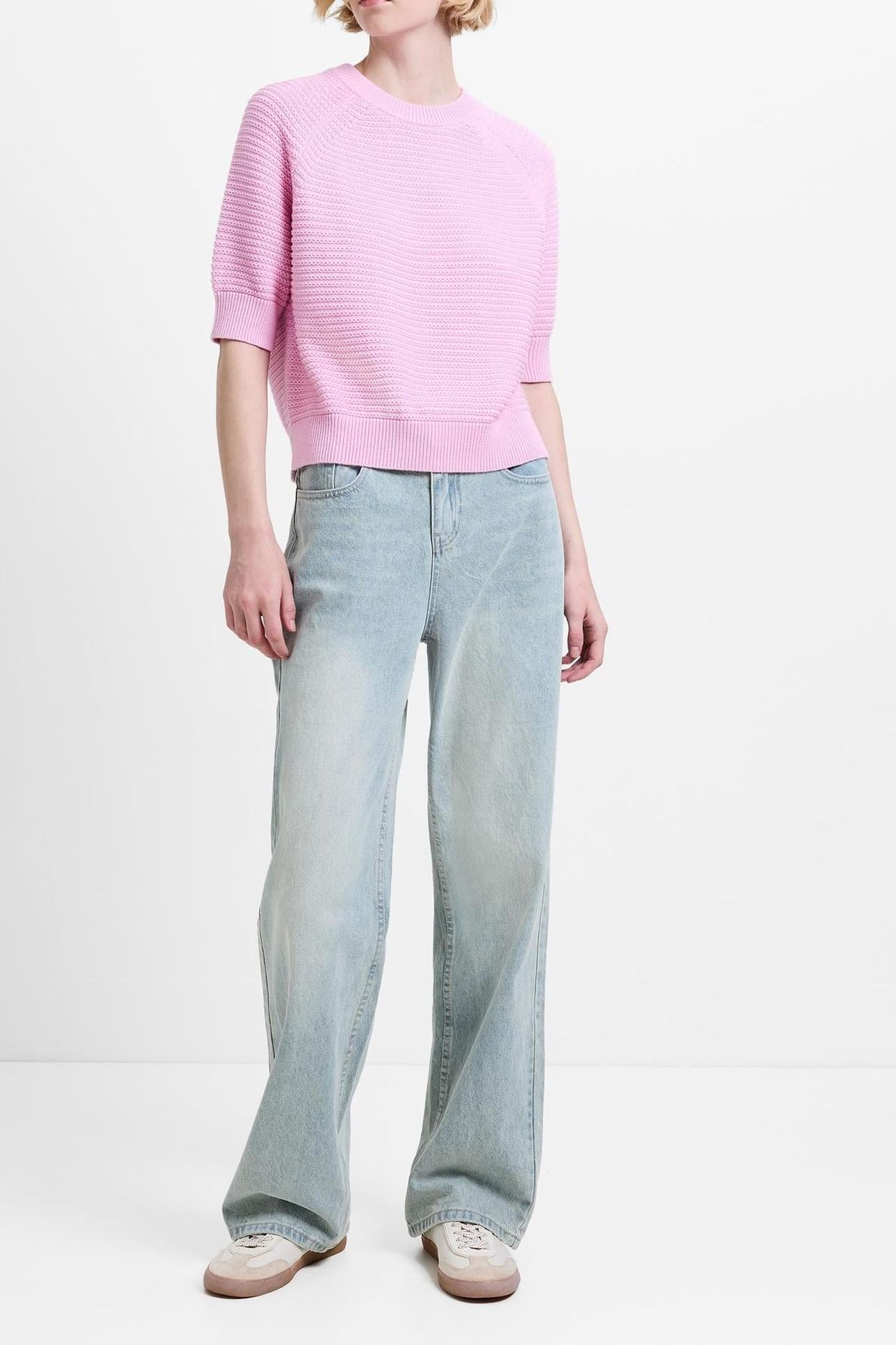 LILY MOZART SHORT SLV JUMPER LIGHT FRENCH PINK 4