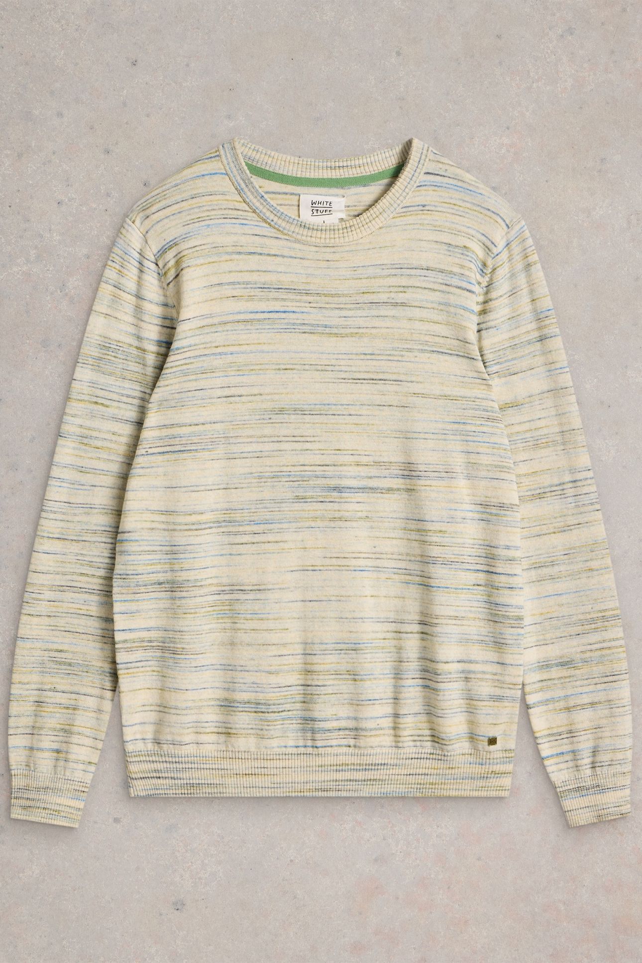 HENDERSON SPACEDYE JUMPER NATURAL MULTI 5