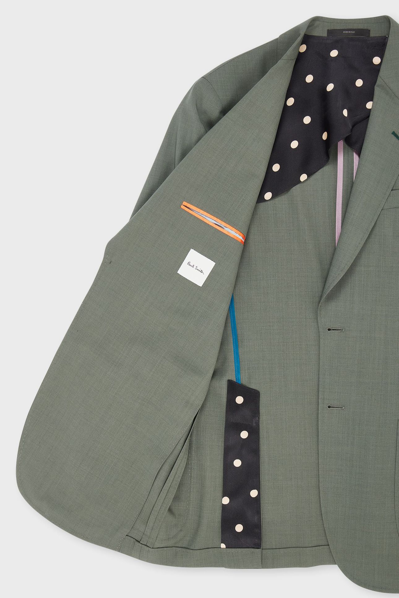 MENS 2 BUTTON JACKET PETROL GREEN 7