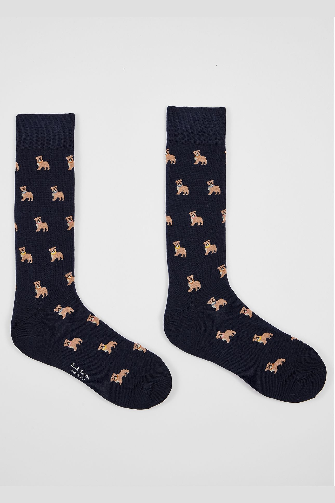 MEN SOCK 3 PACK NOVELTY NAVY 7