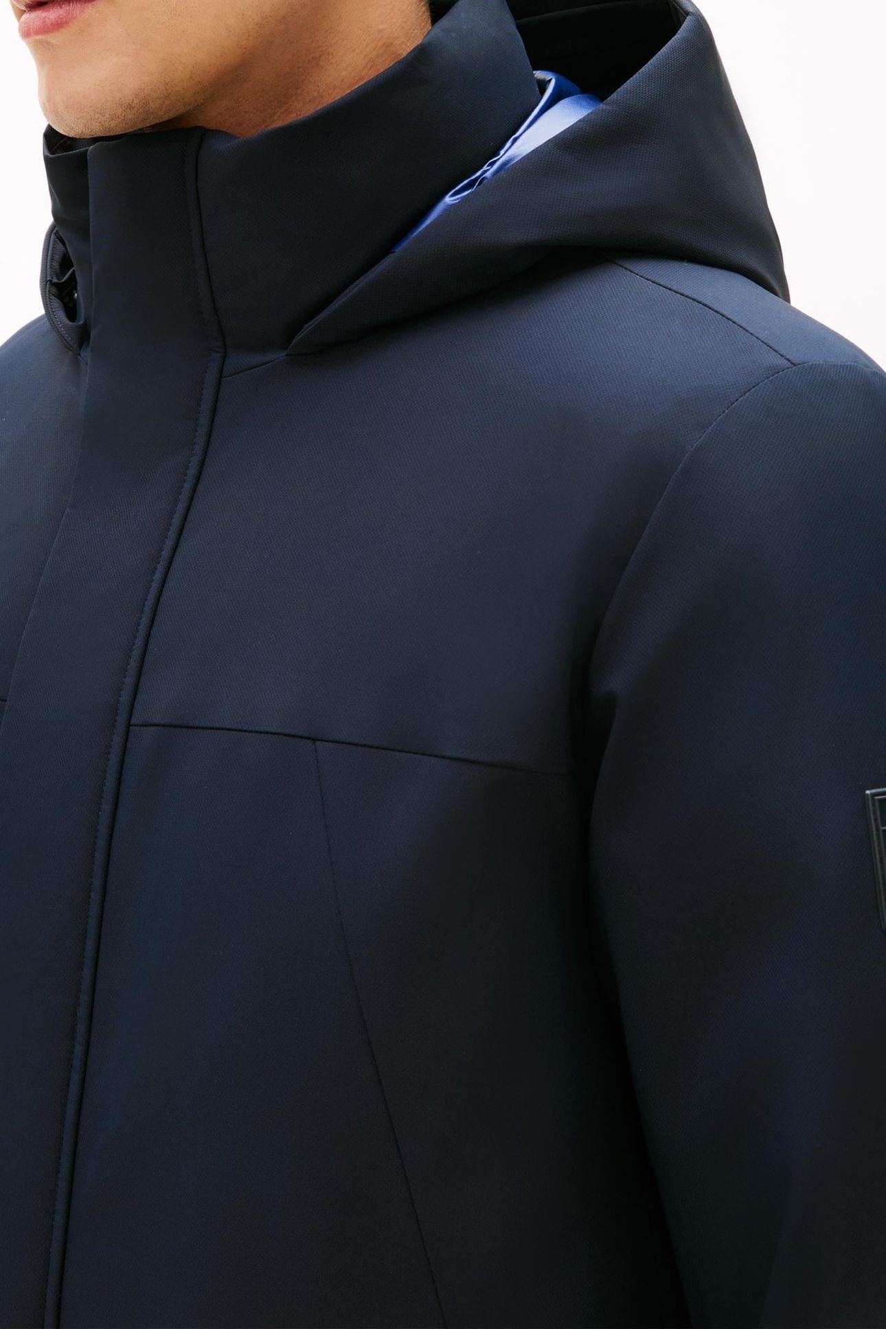 TECH HOODED PADDED PARKA DESERT SKY 4