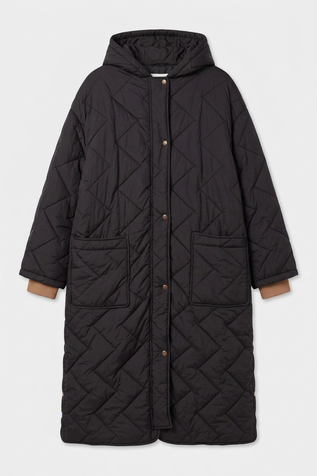 SLOANE PADDED COAT PURE BLACK 3