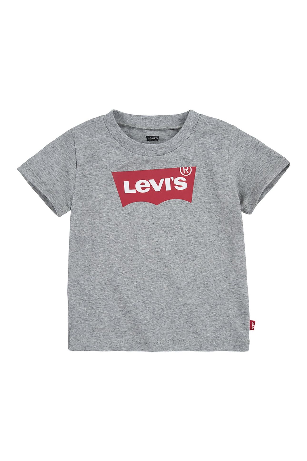 BOYS S/S BATWING TEE GREY HEATHER 1