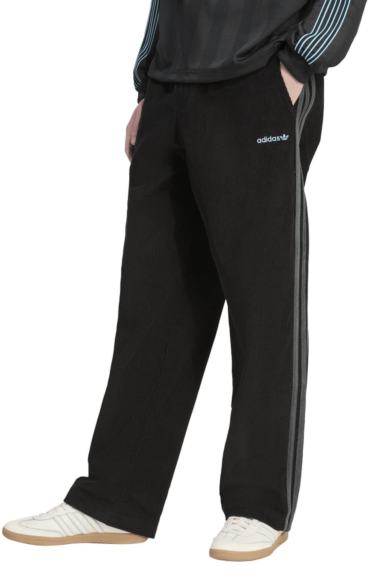 UNISEX CORD PANT BLACK 1