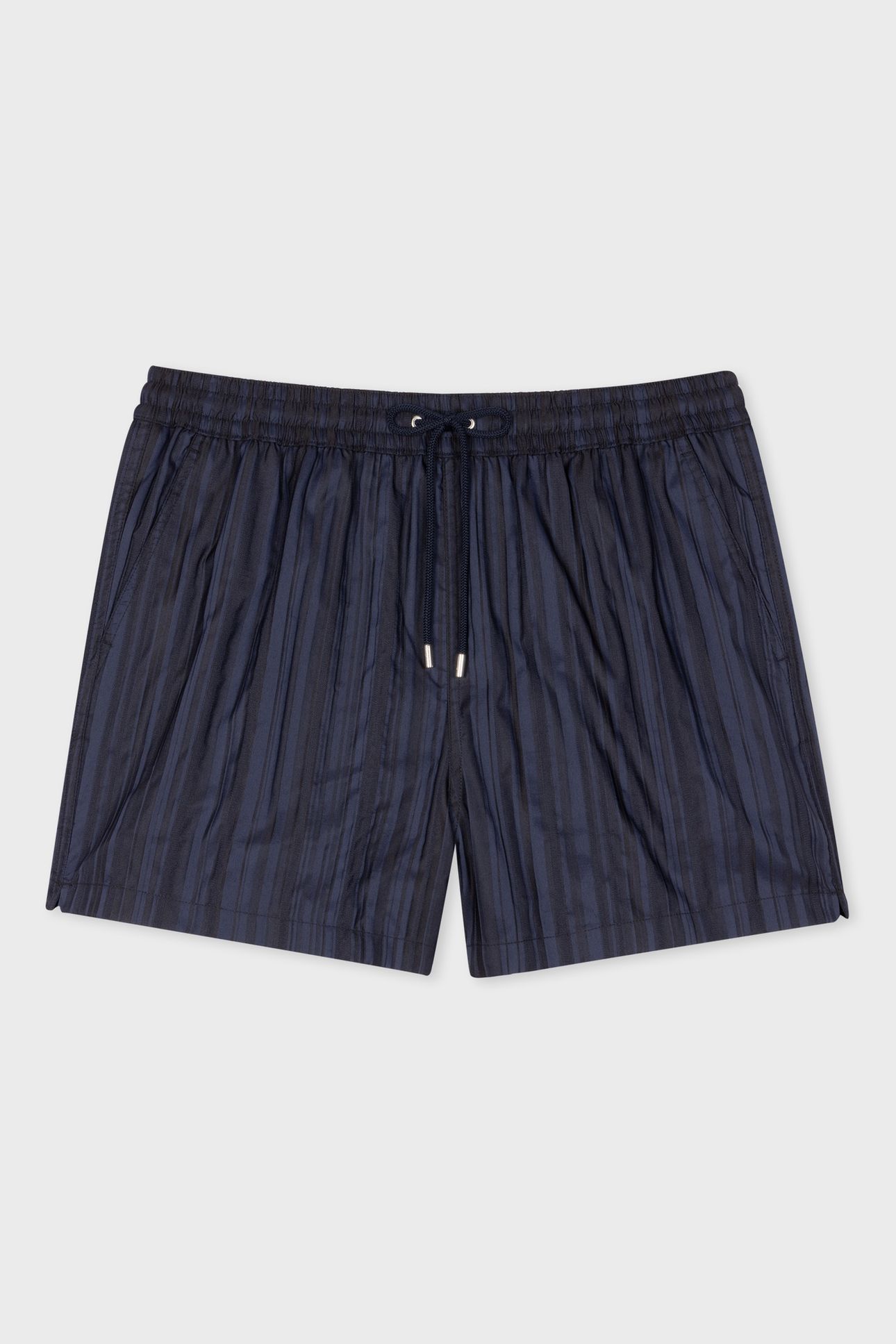 MEN SWIM SHORT SHAD STRP NAVY 3