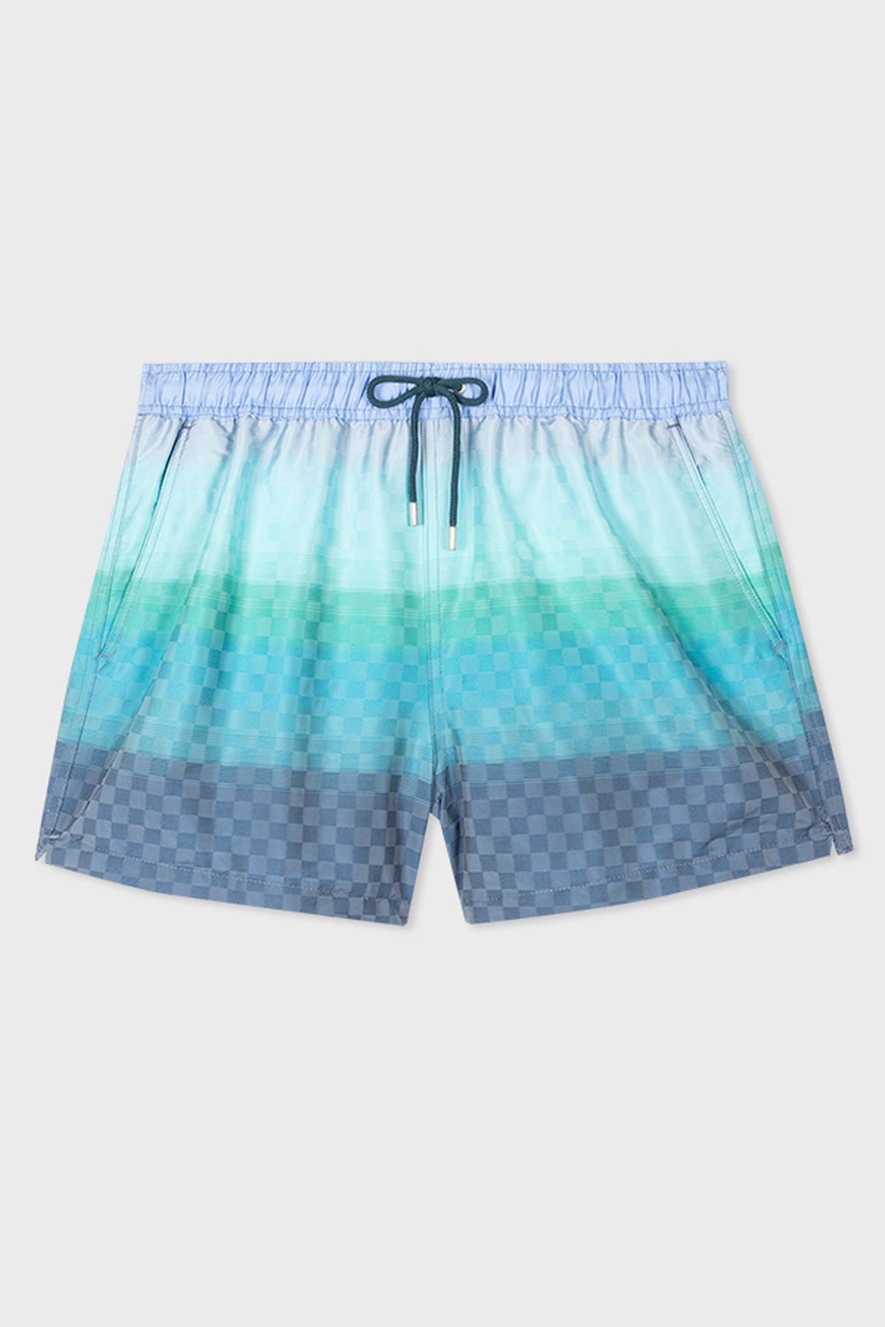 MEN SWIM SHORT DEGRADE NAVY 5