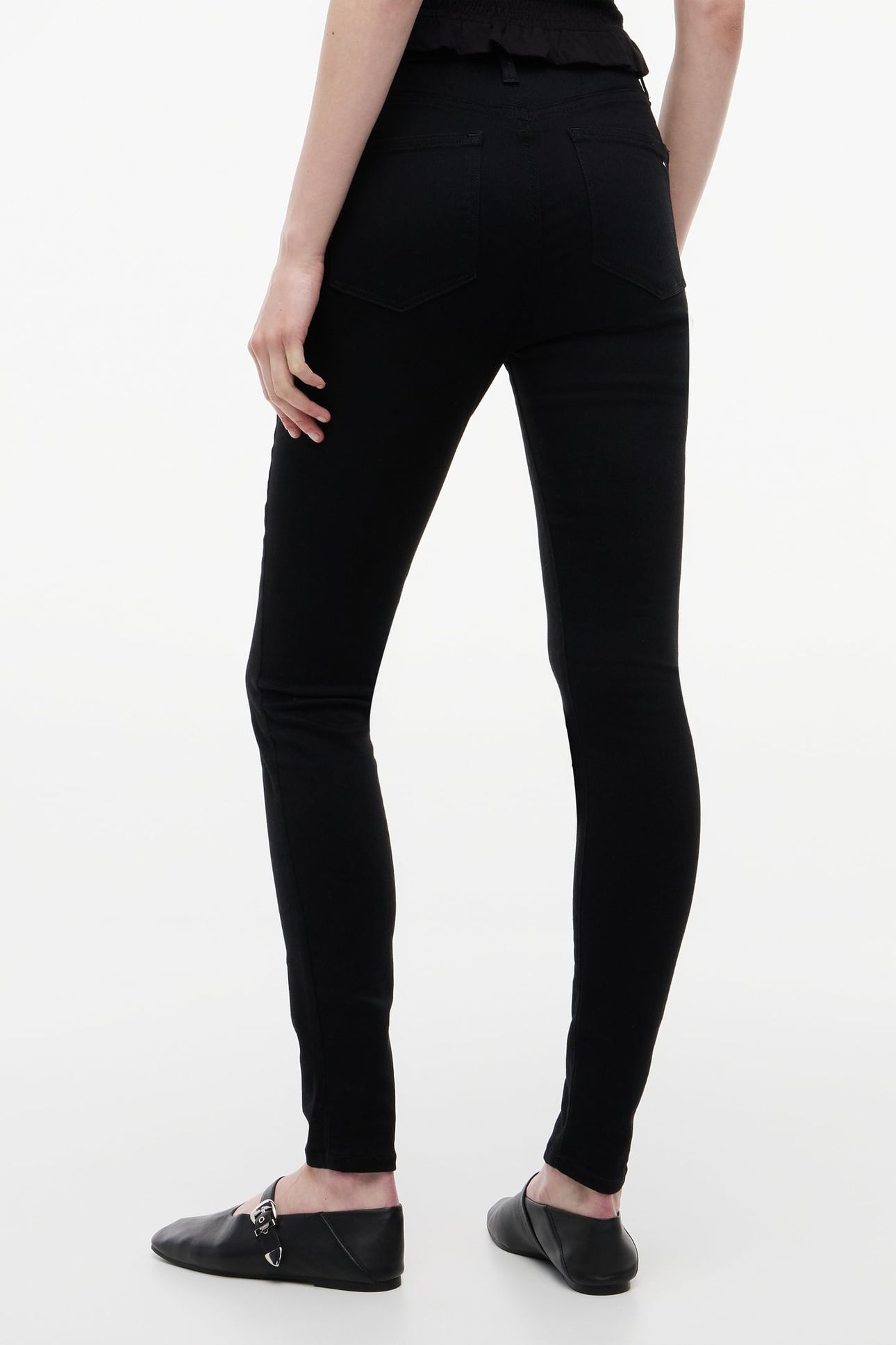 SYLVIA HIGH SKINNY DH428 DENIM BLACK 6
