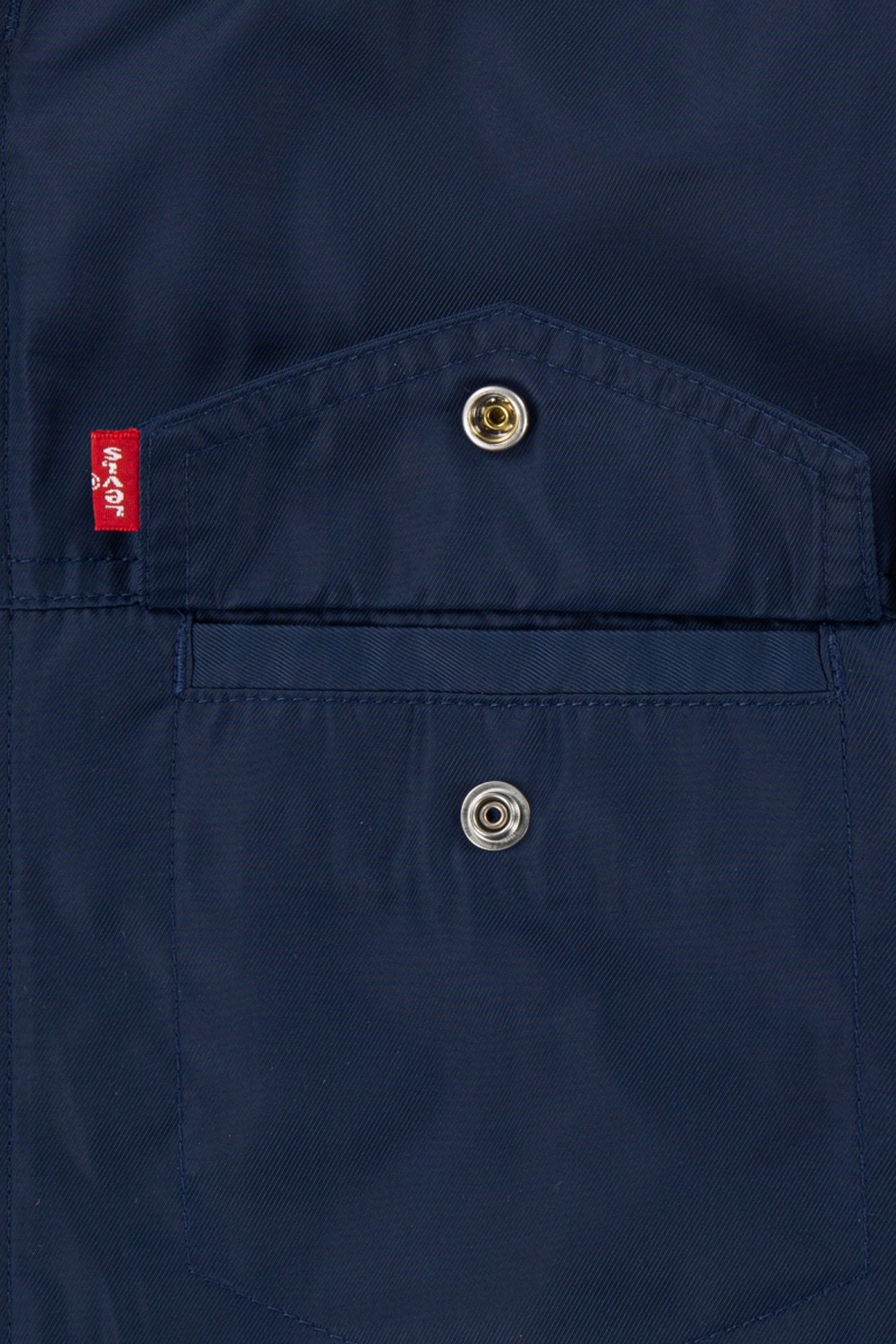 BOYS MESHED LINED BOMBER DRESS BLUES 3