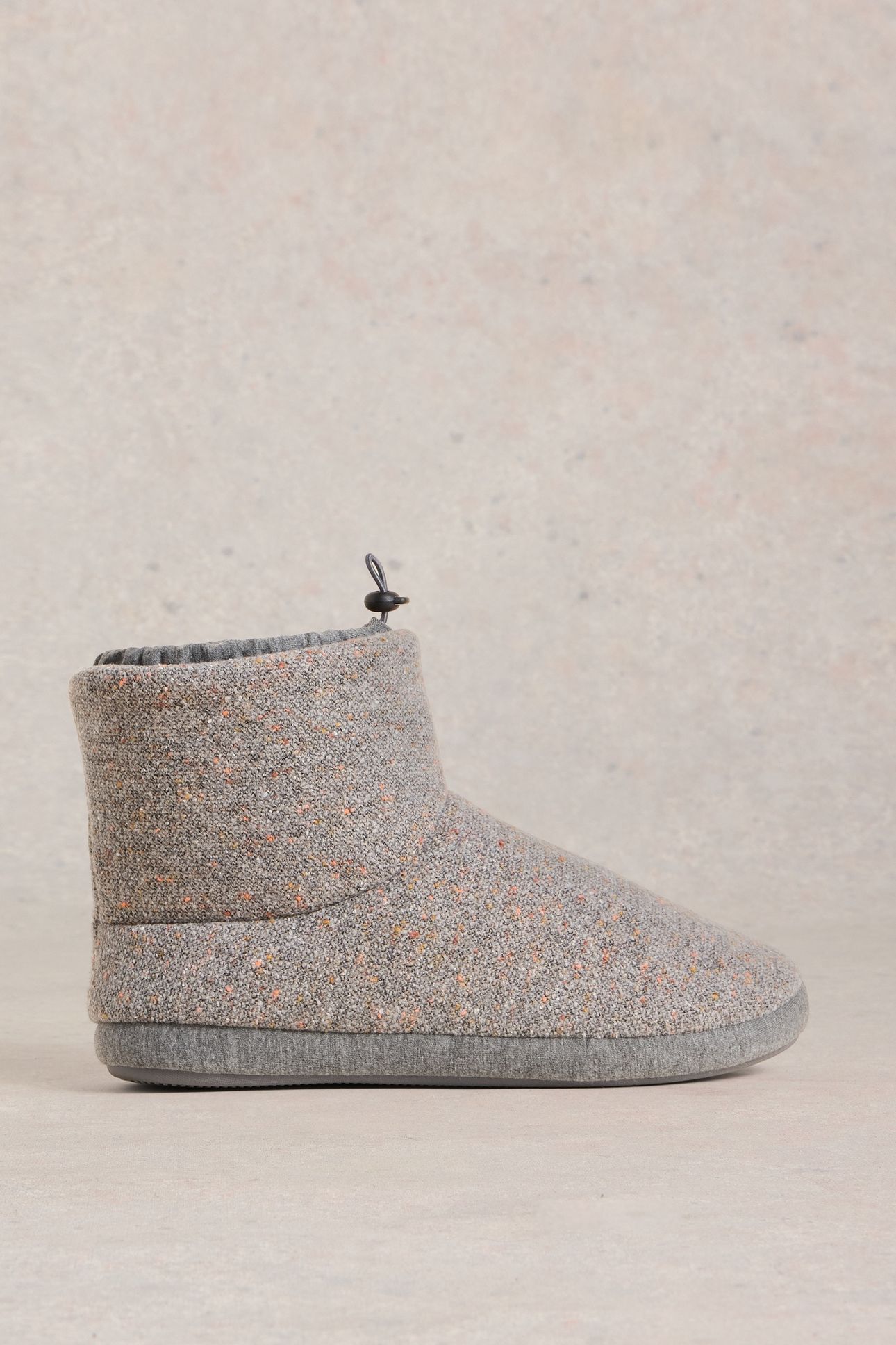 NEPPY SLIPPER BOOTIE GREY MULTI 1