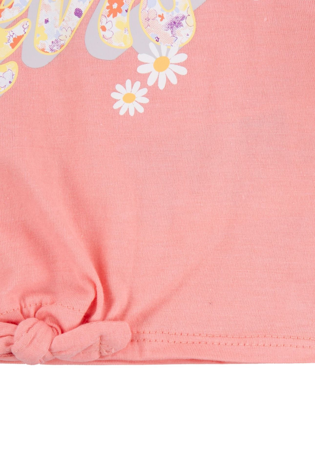 GIRLS 2PC TEE AND WOVEN SHORT SET FLORAL BLOOMS 3