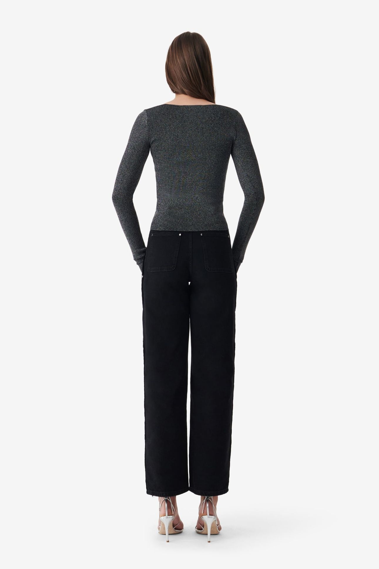 AFFA SWEATER BLACK LUREX 2