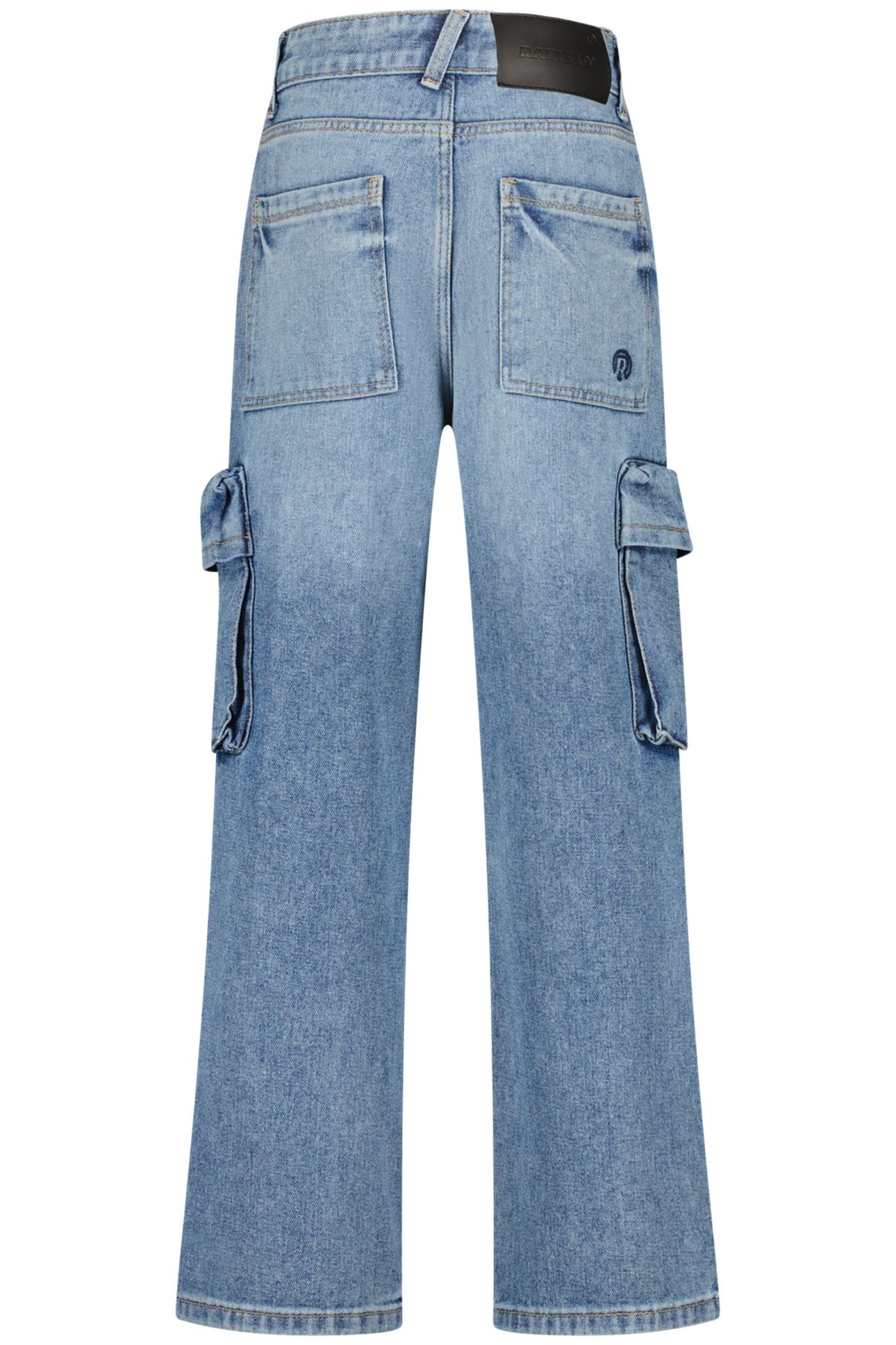 BOYS HANOI CARGO JEANS VINTAGE BLUE 3