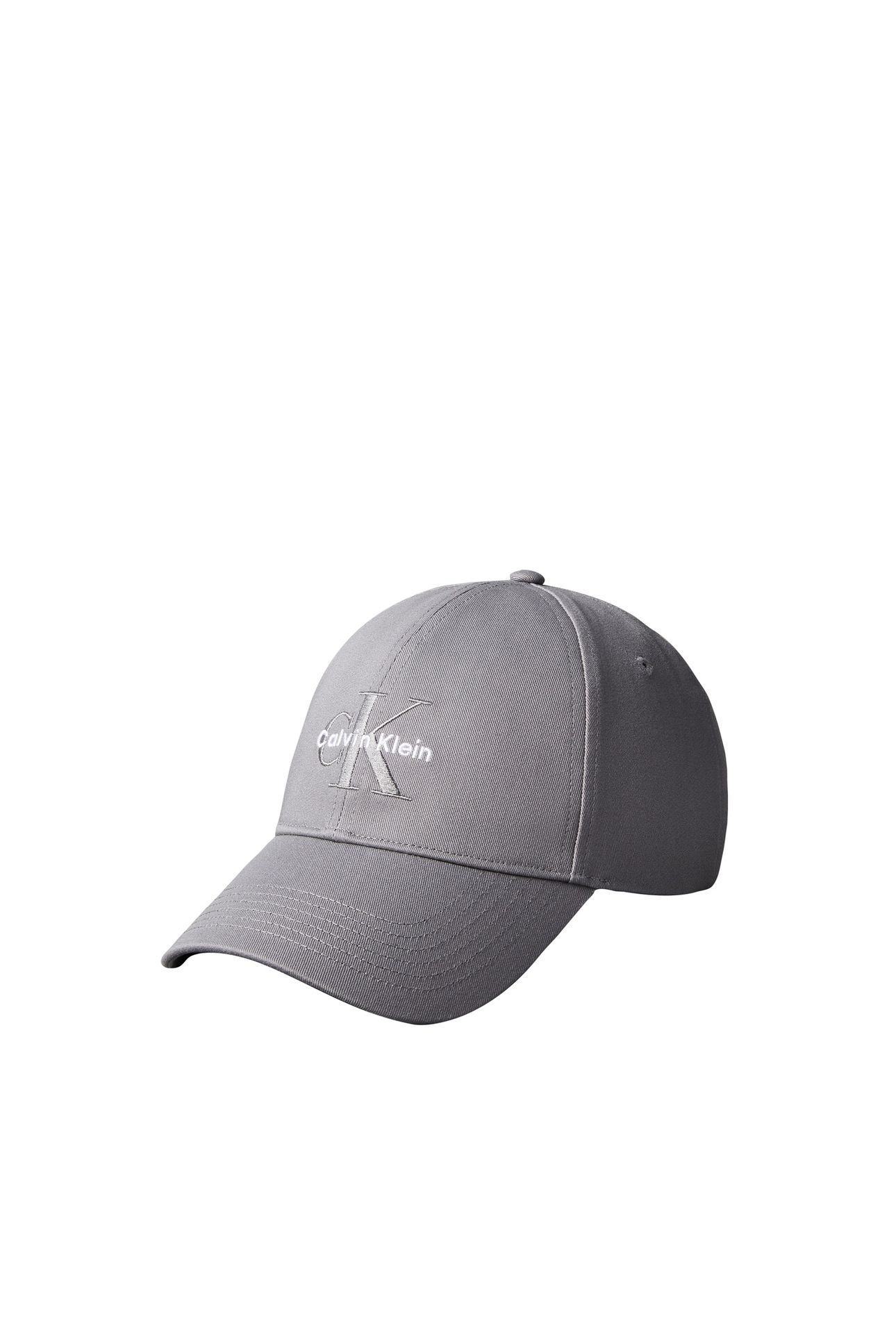 MONOLOGO EMBROIDERY CHARCOAL GRAY 1