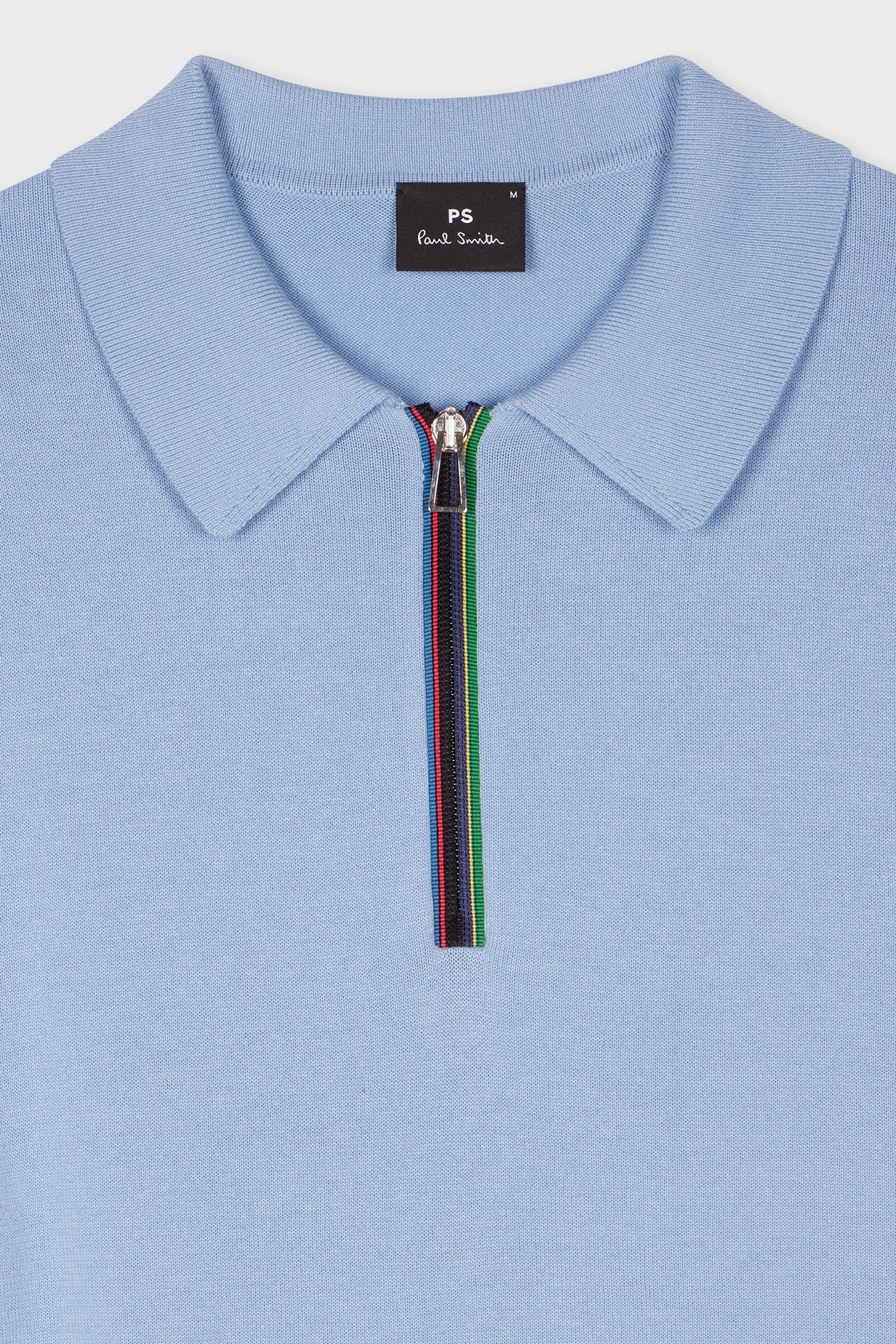 MENS SWEATER SS POLO LIGHT BLUE 6