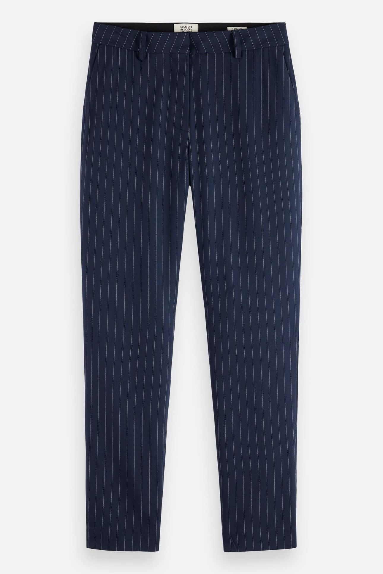 LOWRY PANT NIGHT BLUE PINSTRIPE 3
