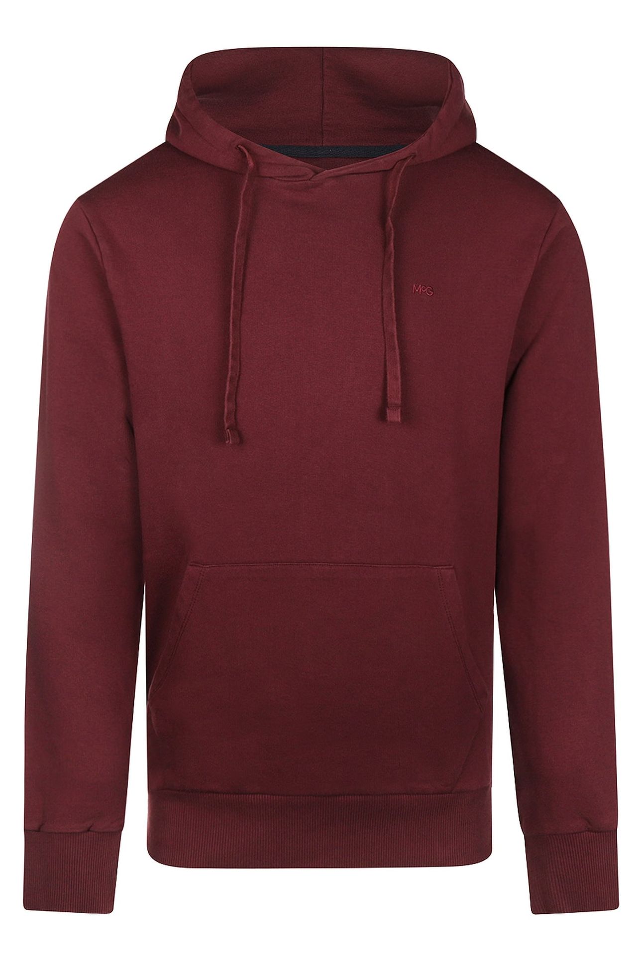 MCG LOGO HOODY BURGUNDY 1