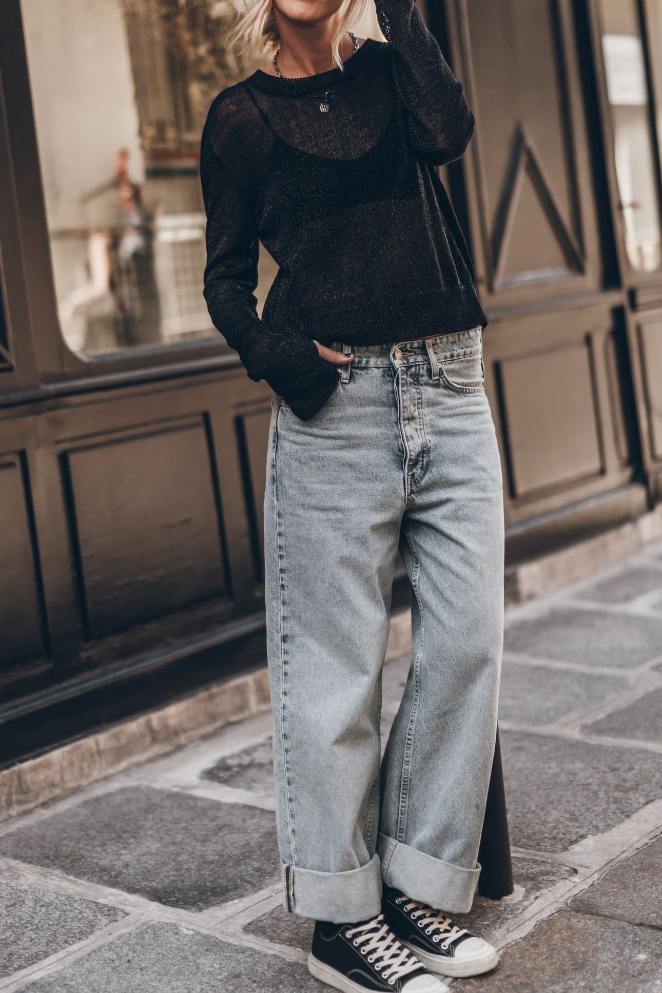 THE LIGHT BLUE BAGGY JEANS 2