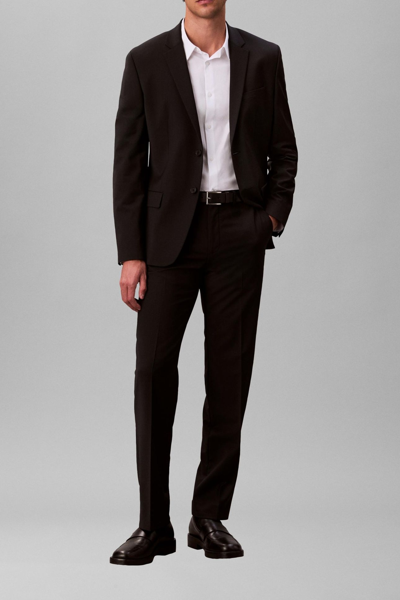 LS SOLID STRETCH SHIRT BRILLIANT WHITE 3