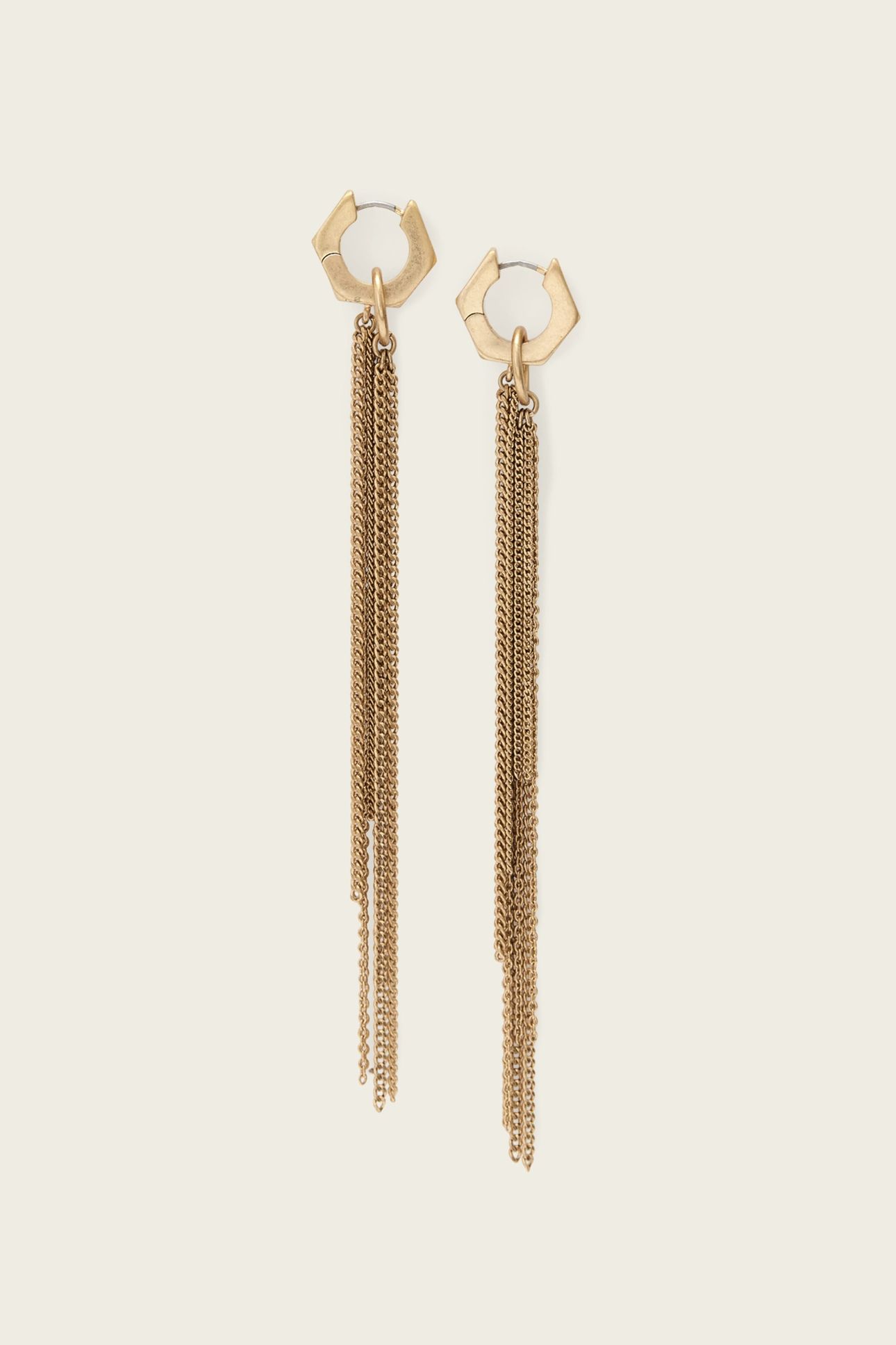 RAE CHAIN ERNGS ANTIQUE GOLD 1