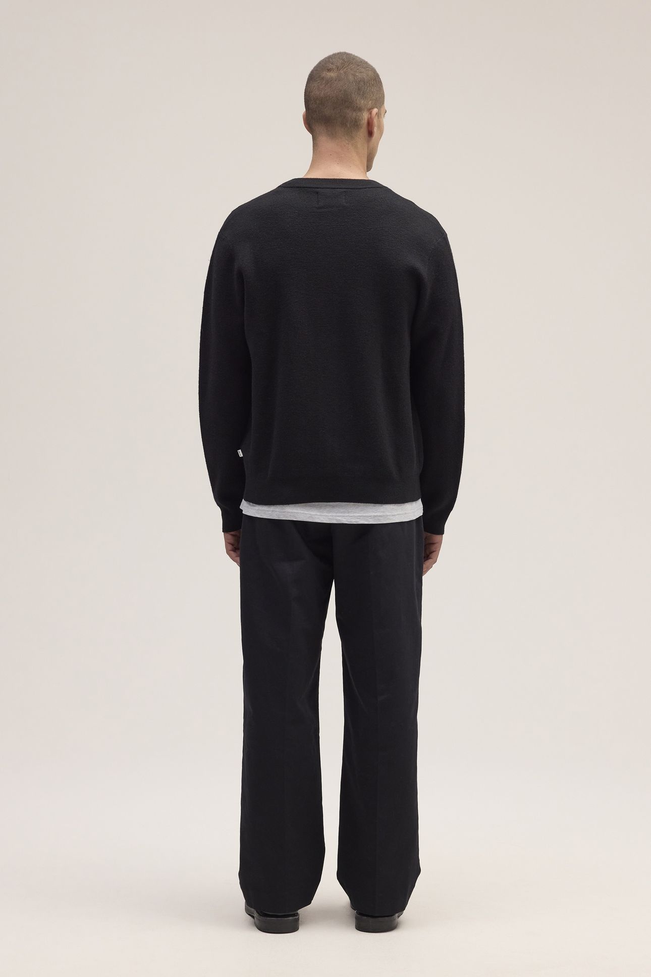 JASPER CREW CARDIGAN 60017 BLACK 2