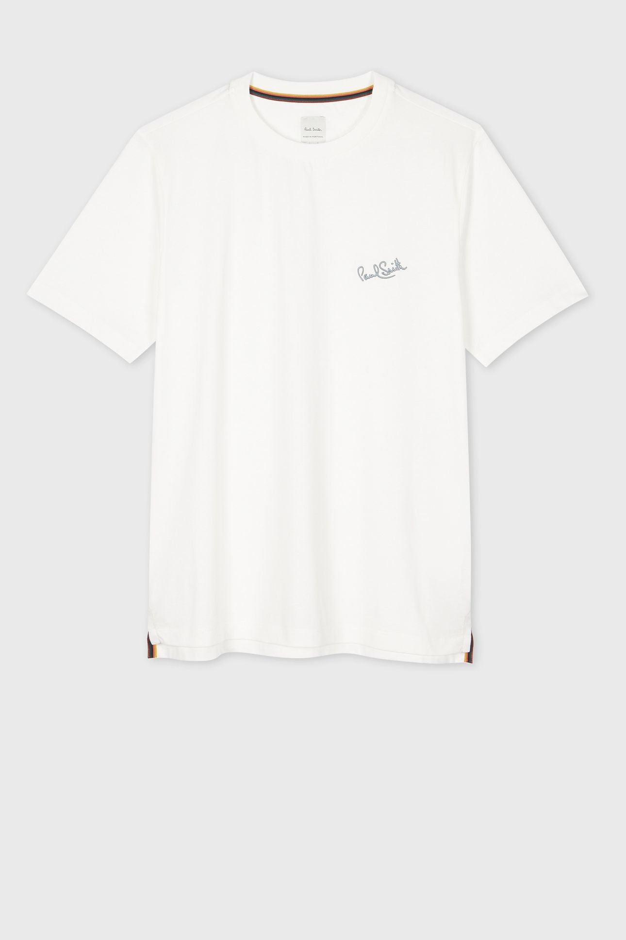 MENS LOGO PRINT TSHIRT WHITE 4