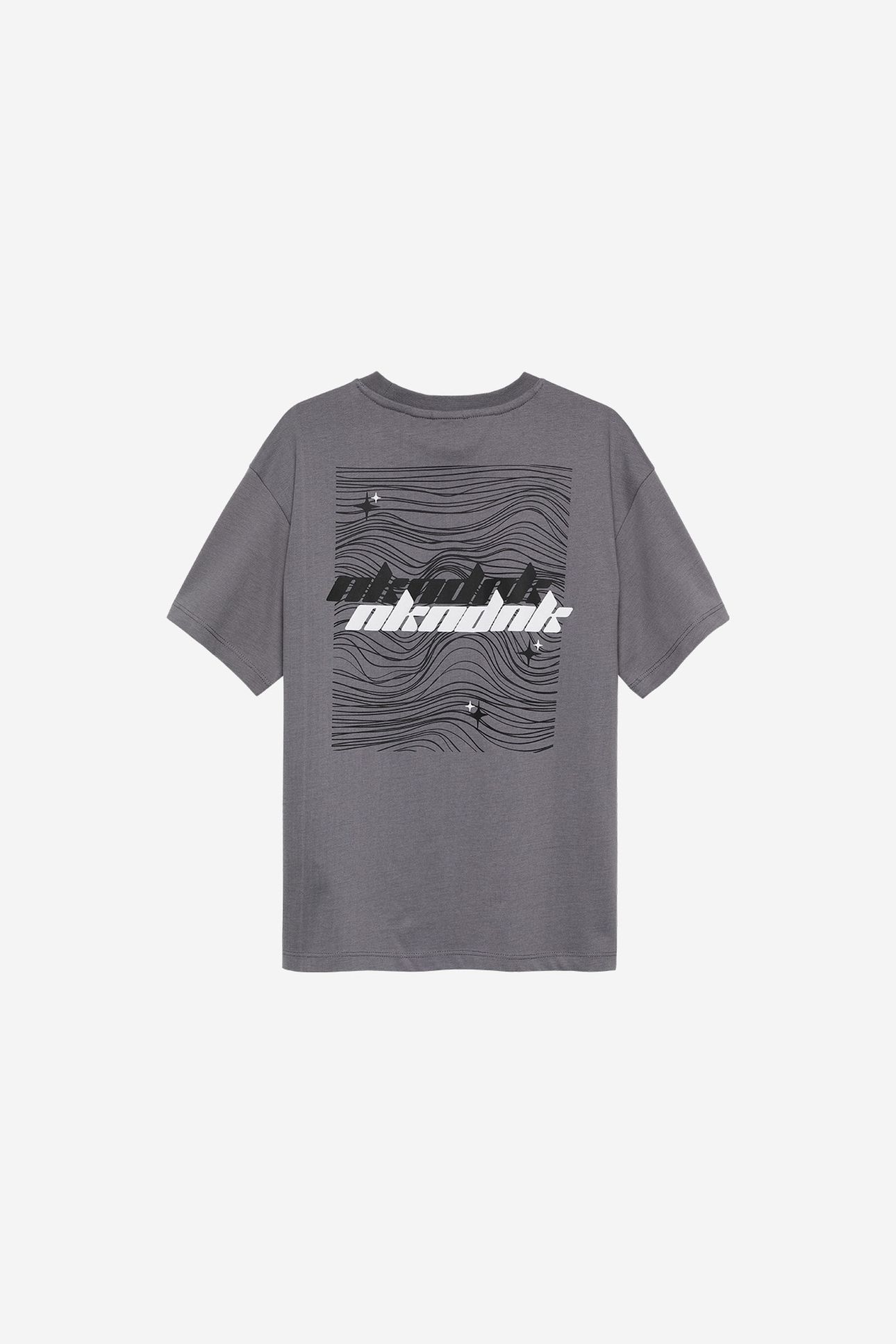 WEBBING T-SHIRT BLUE DESTROY 2