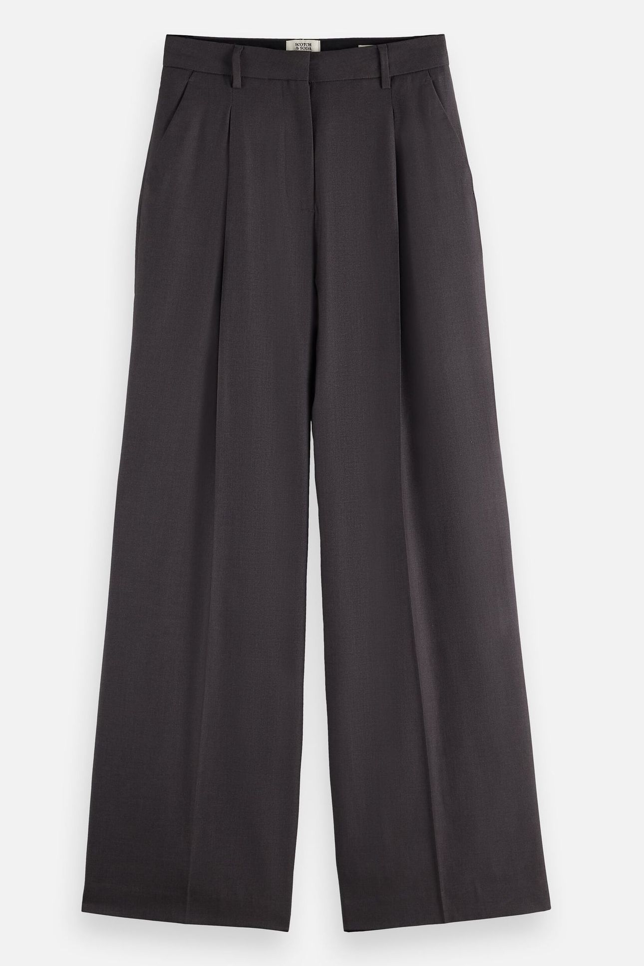 ROSE TAILORED PANT CHARCOAL MELANGE 4