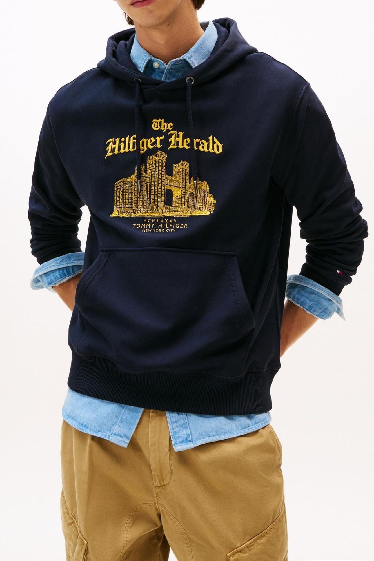 HERALD SKYLINE HOODY DESERT SKY 2