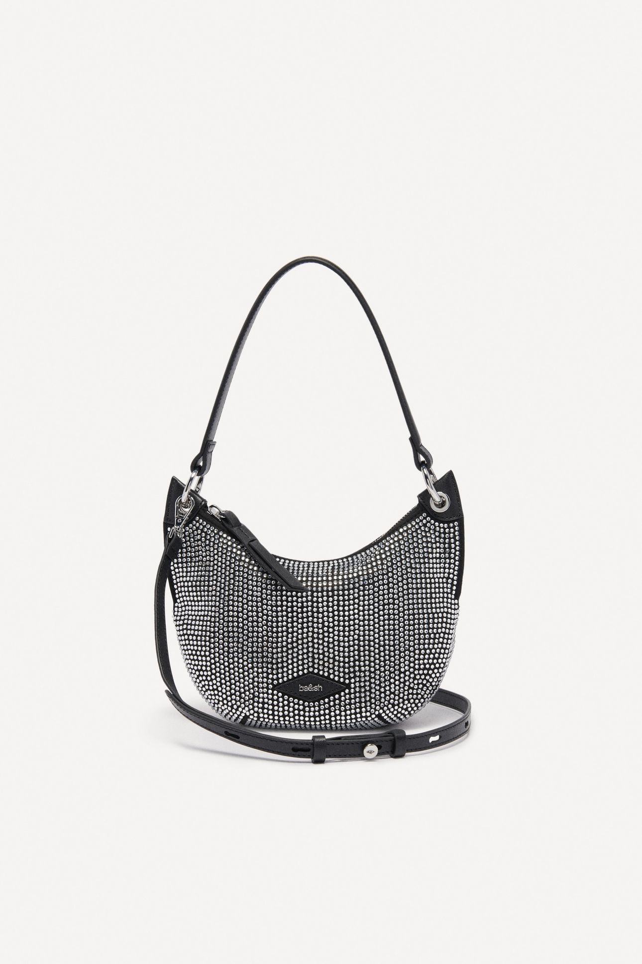 HAND BAG SILVER 1
