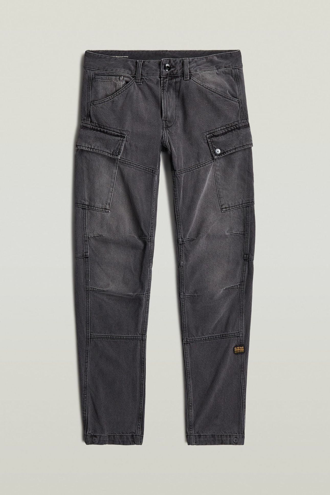 ROXIC ZIP REGULAR TAPERED GREY 4
