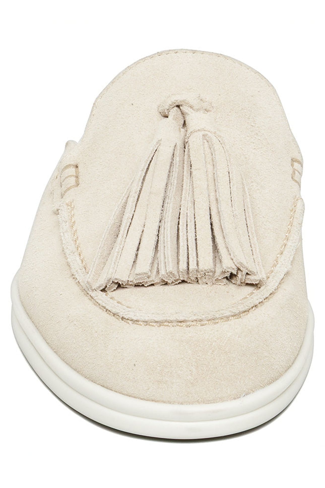 ODENZA FLAT SHOES BEIGE SUEDE 4