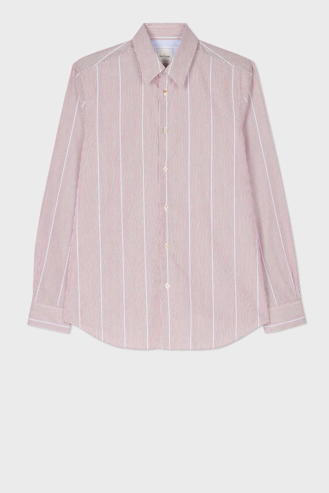 MENS S/C CASUAL FIT SHIRT BUBBLEGUM/RASP 1