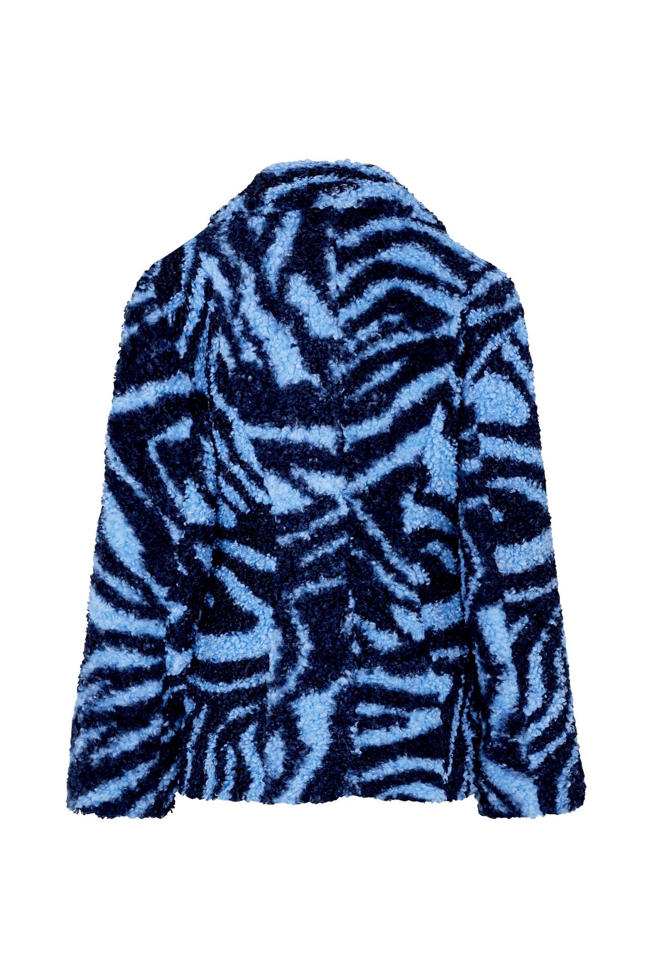 ROSEMARY OUTERWEAR COAT MOIRÉE BLUE 4