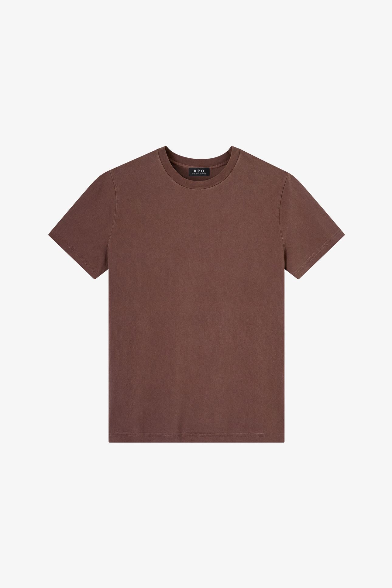 UNISEX T-SHIRT SHORT SLEEVE BROWN 6