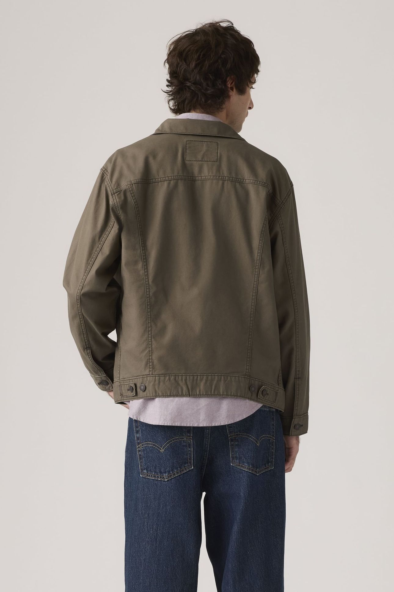 RELAXED TYPE III TRUCKER JACKET MAITAKE BROWN 2