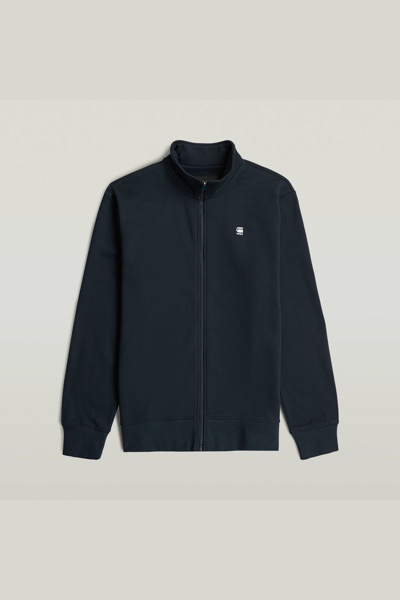 CORE ZIP STAND UP COLLAR SWEAT L/S BLUE 4