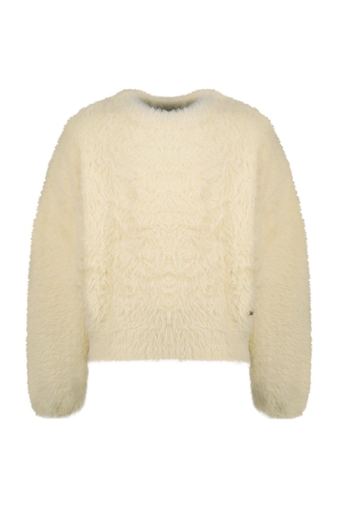GIRLS KARA FLAT KNIT ALMOND MILK 2