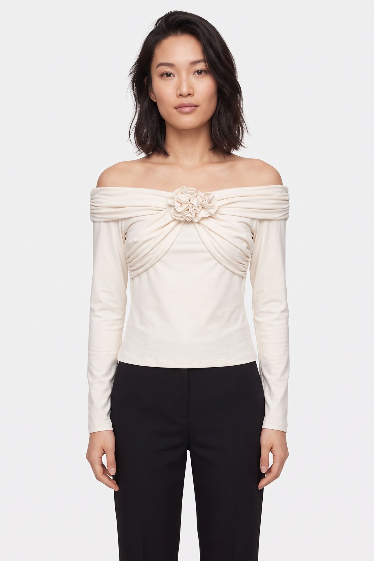 LA ROSI TOP WHITE 1