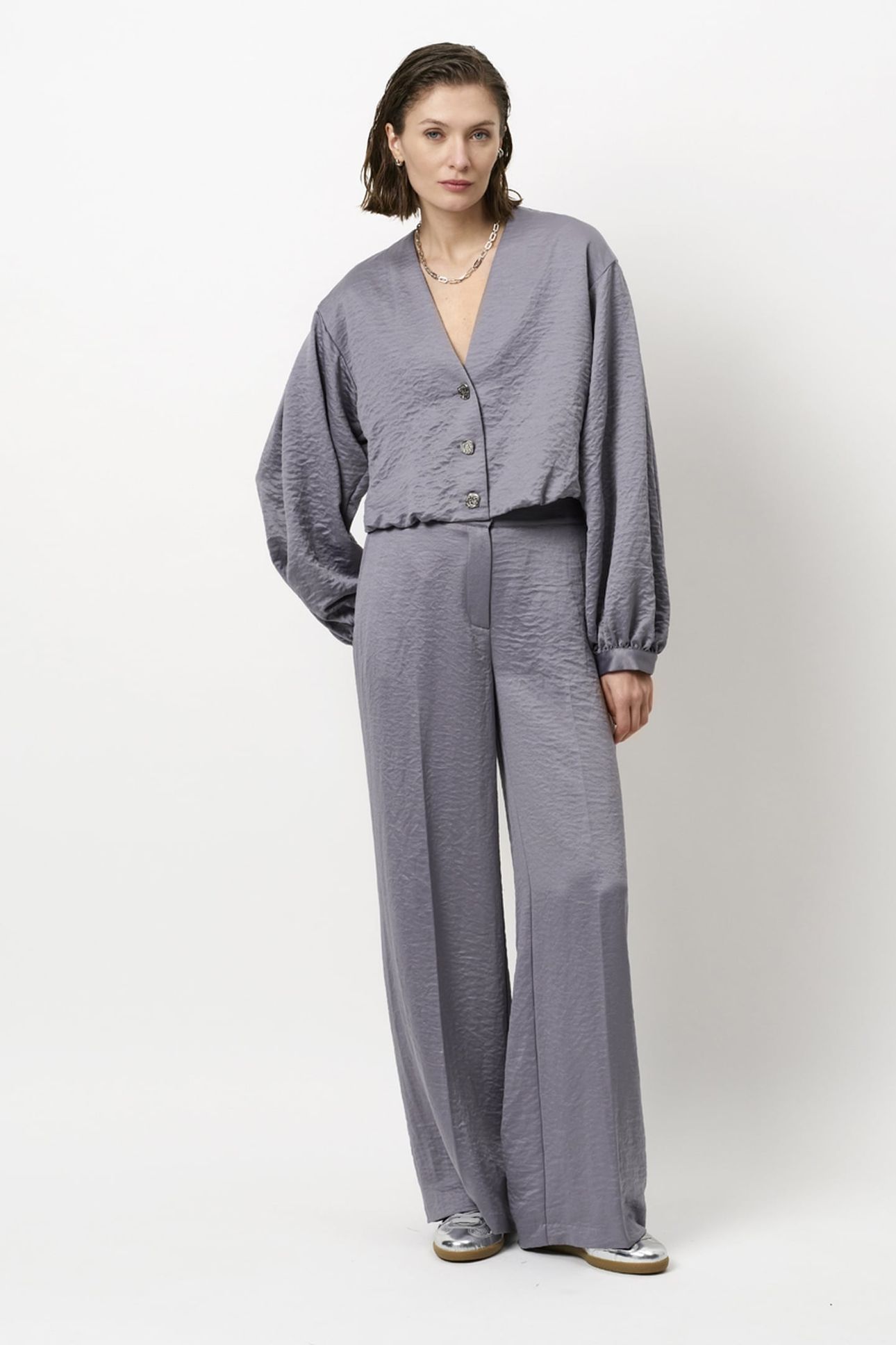 ODESSY WIDE LEG PANTS THUNDER BLUE 1