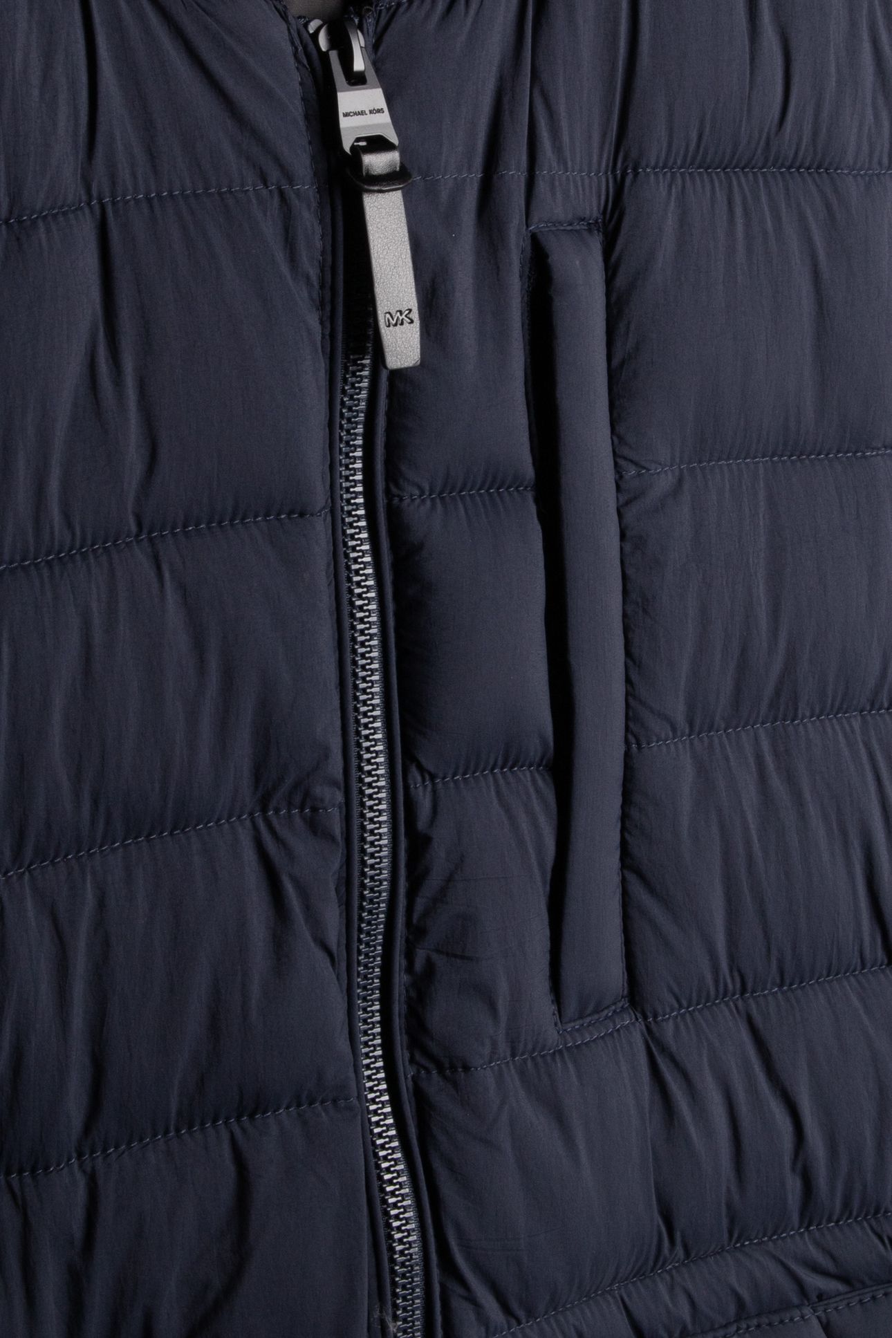 CRINKLE NYLON BOMBER MIDNIGHT BLUE 4