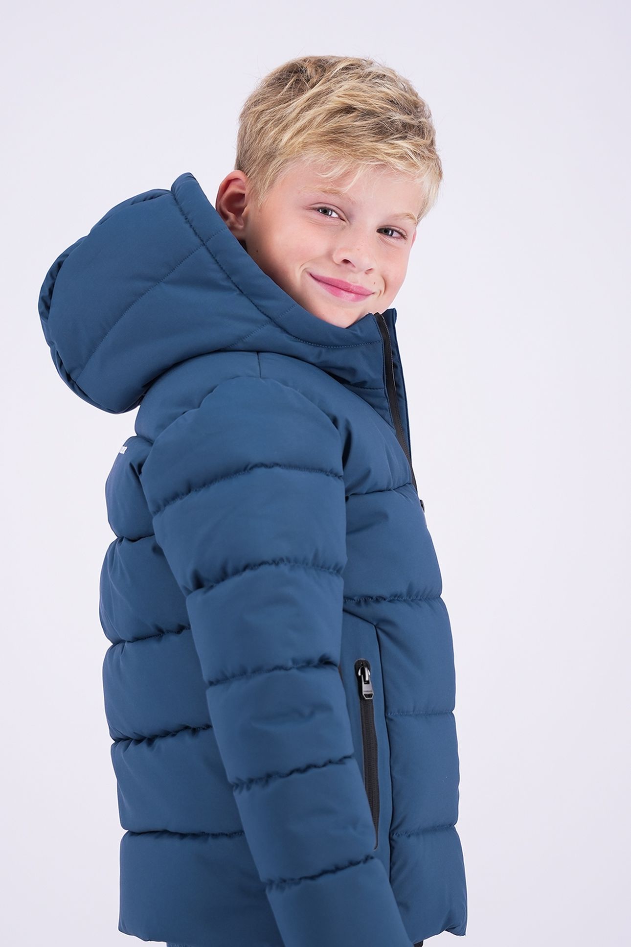 BOYS TALOM JACKET OUTDOOR DENIM BLUE 6