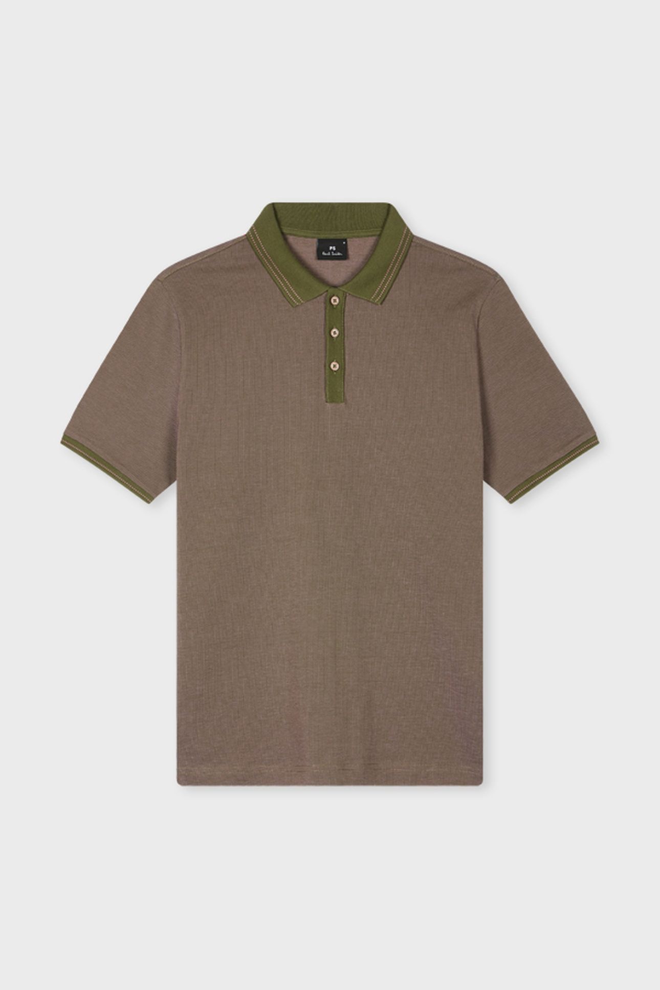 MENS REG SS POLO MILITARY GREEN 2
