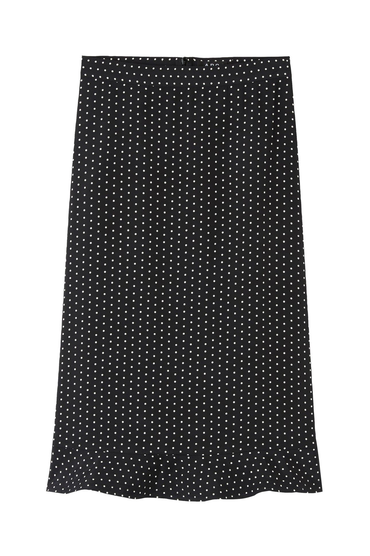 SKIRT ADENA FAUX BLACK 1