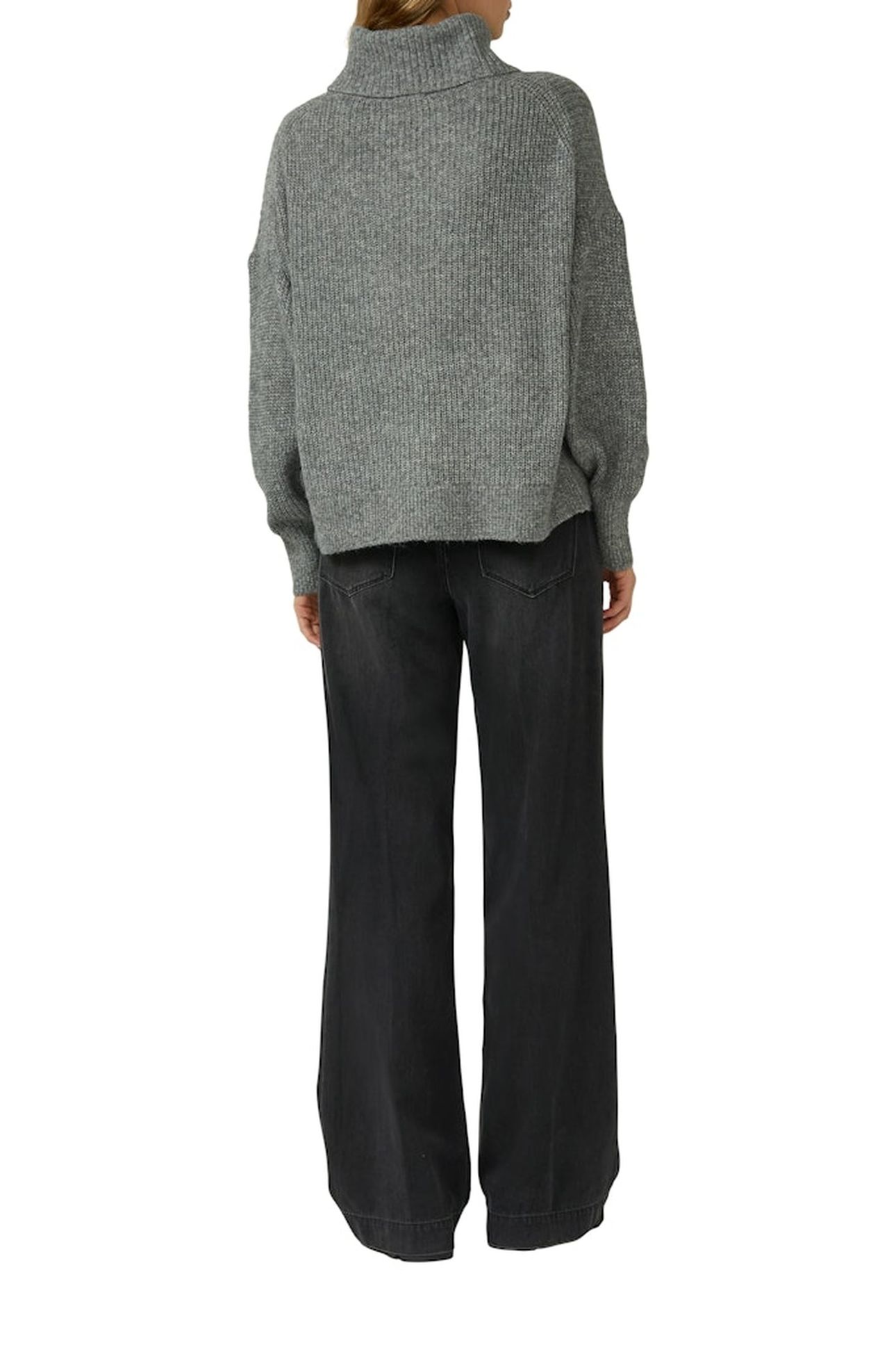 S.OLIVER PULLOVER GREY/BLACK 3