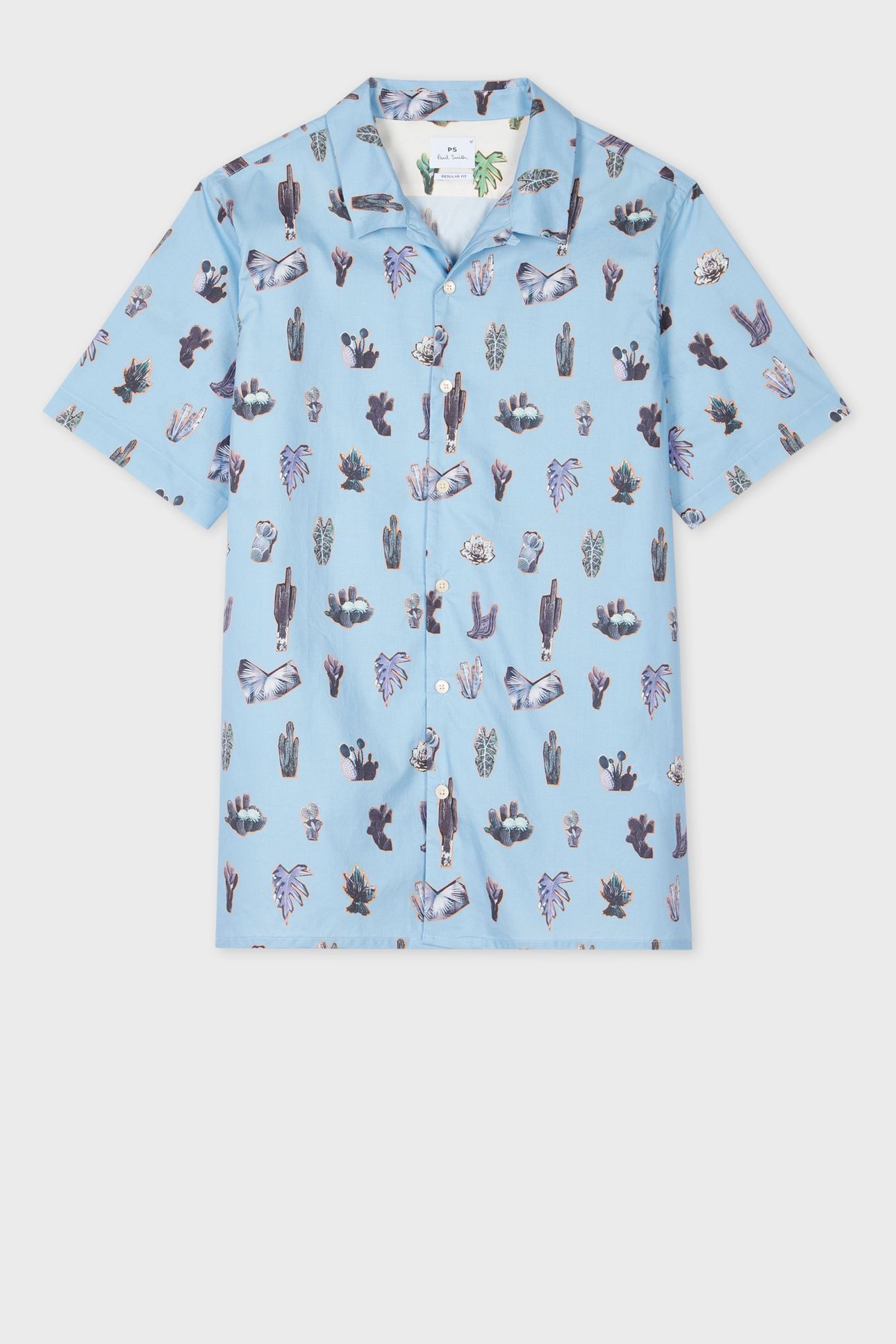 MENS SS REGULAR FIT SHIRT LIGHT BLUE 1