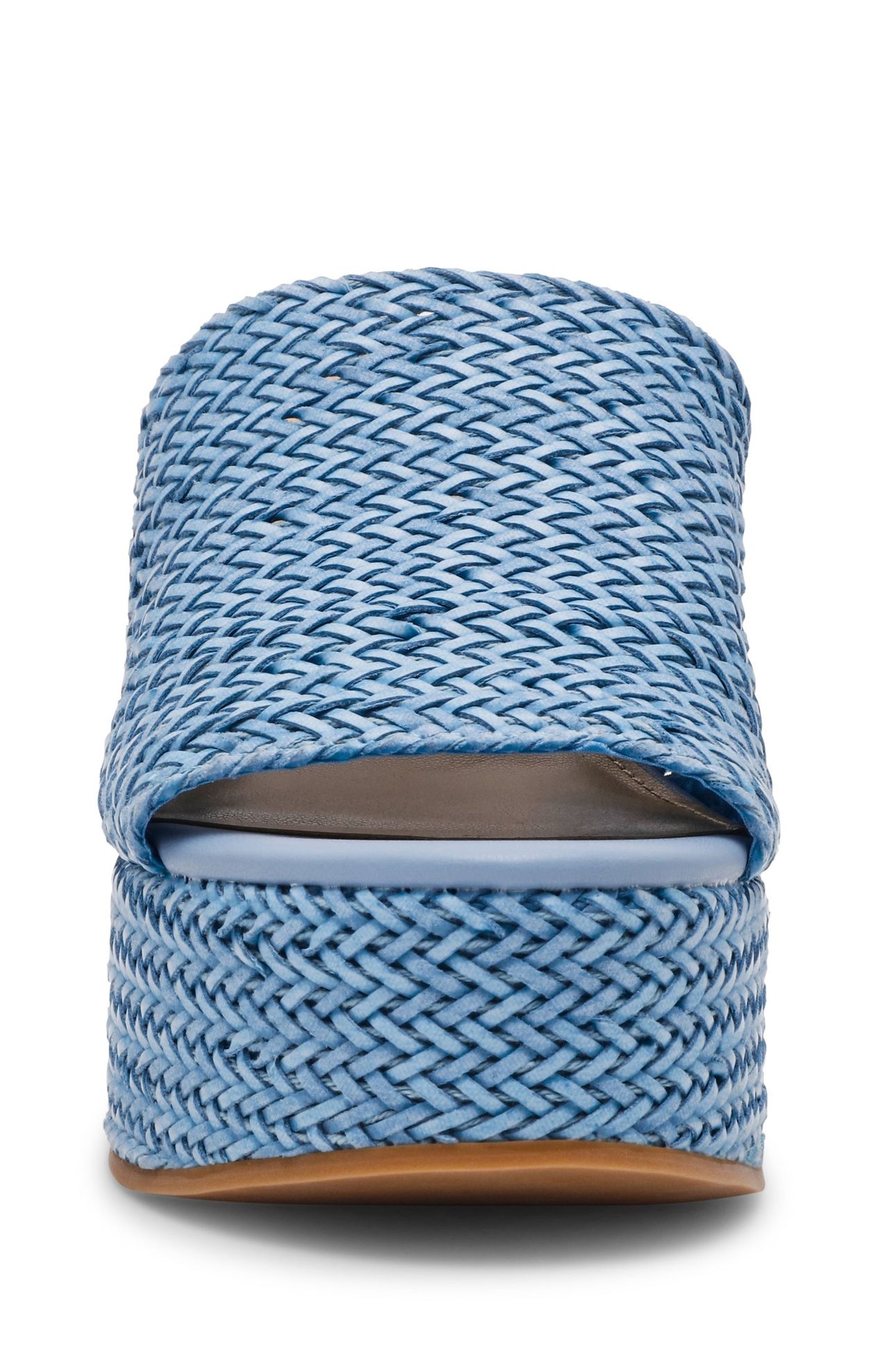CASSI SANDALS BLUE RAFFIA 2