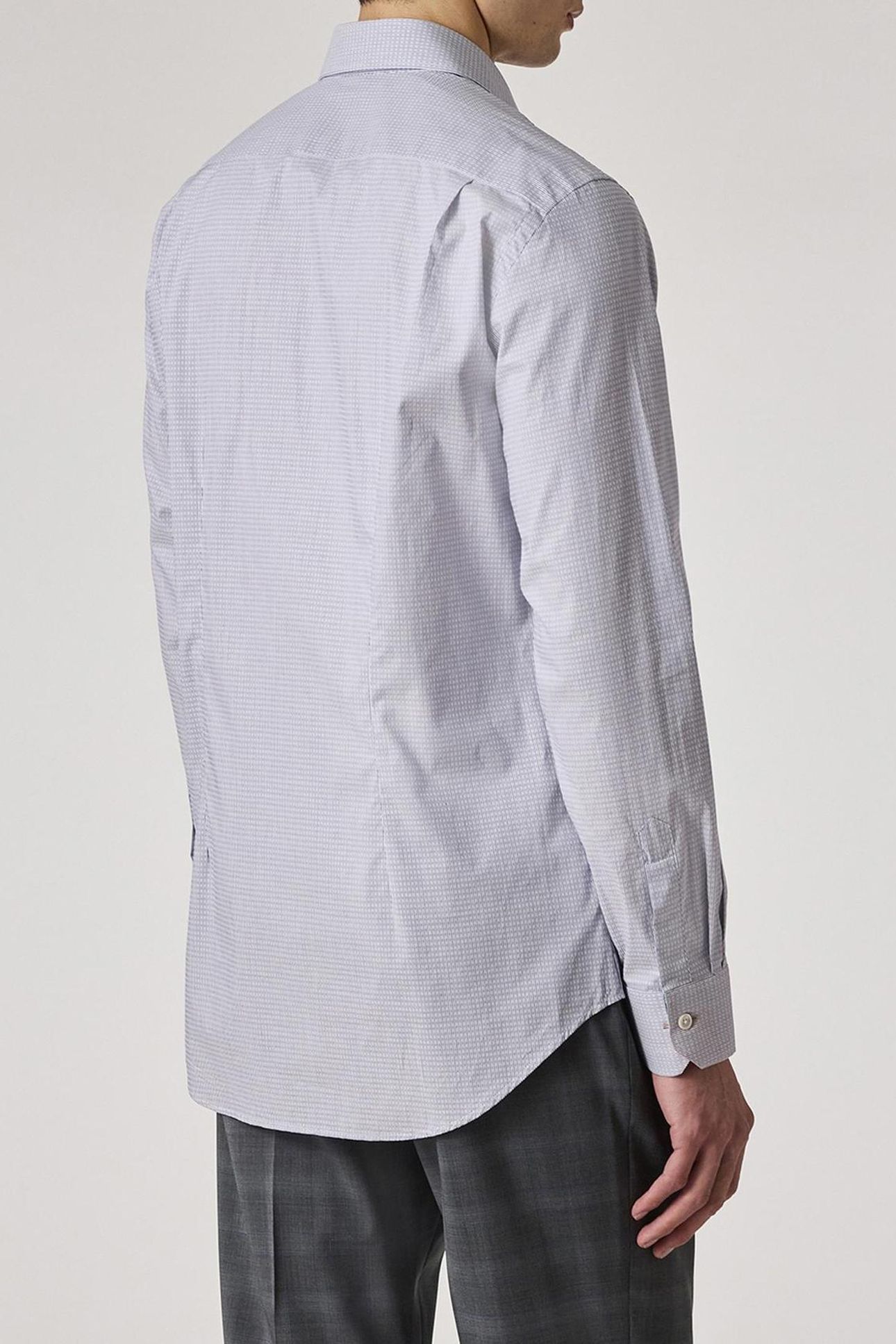 MENS S/C TAILORED FIT SHIRT INKY BLUE 3