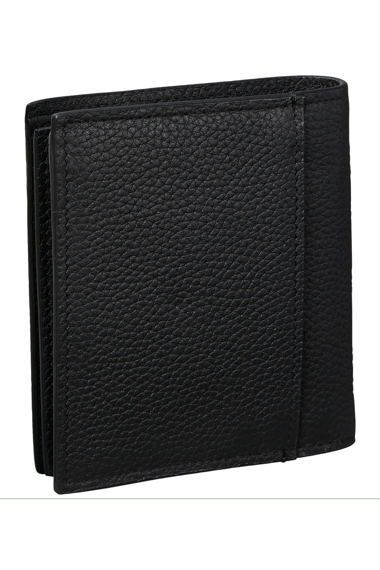 FOIL EMBOSS SLIM TRIFOLD WALLET BLACK 7