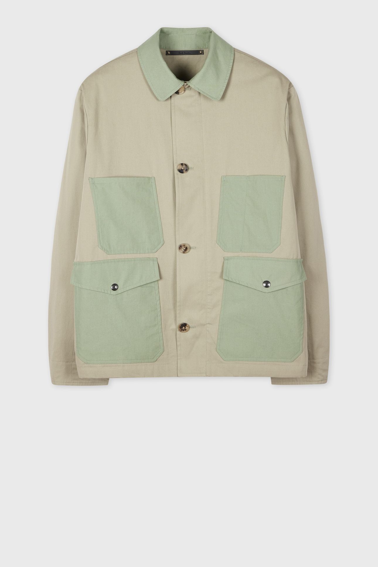 MENS MULTI PKT JACKET LT GREYISH GREEN 3
