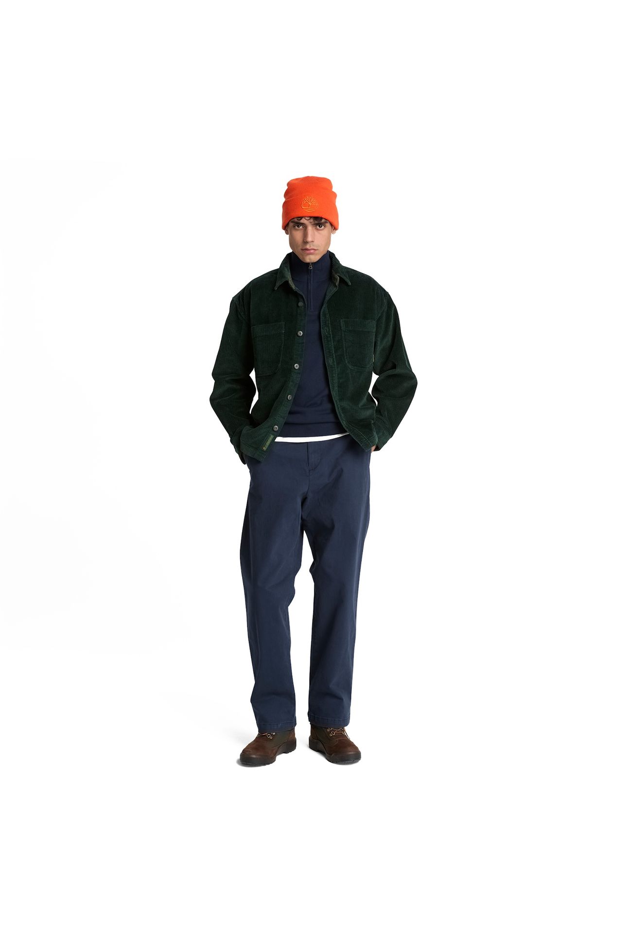 OYSTER RIVER COTTON 1/4 ZIP SWEATER DARK SAPPHIRE 2